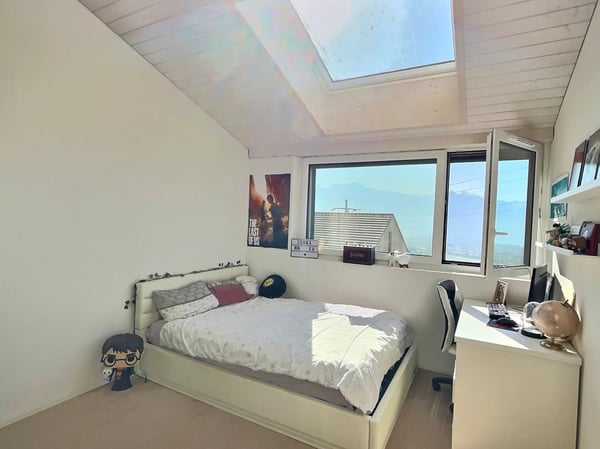 Magnifique maison jumelle moderne à Jongny avec vue panoramique 7