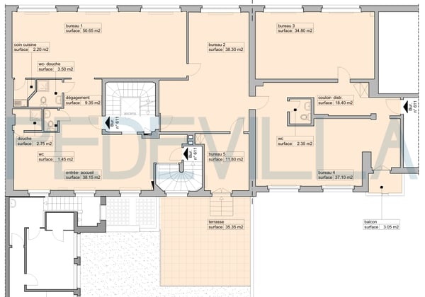 À louer - Spacieux local de 251 m² avec terrasse à Bienne 3