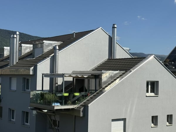 Appartement duplex en attique de 5,5 pièces dans un écrin de verdure