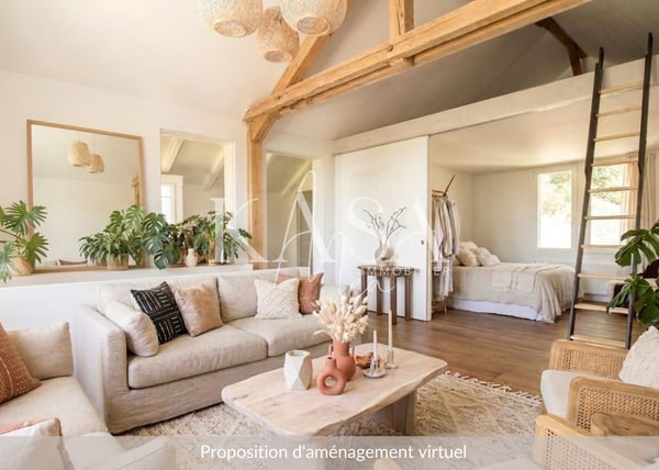Au coeur d'une nature préservée, magnifique chalet rénové à découvrir en exclusivité! 7