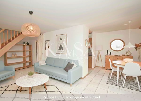 Spacieux duplex traversant - Locataire en place et revenu immédiat 3