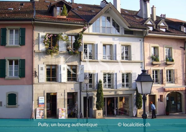 Appartement rénové en attique, vue lac 9