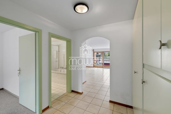 Appartement 1.5 pièces lumineux avec balcon et garage - cadre paisible 8