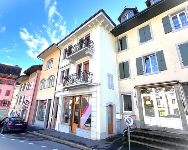 Immeuble de rendement au centre de Bex 2