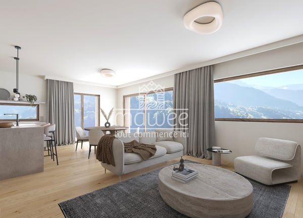 Magnifique chalet à vendre à Val-d'Illiez. 2