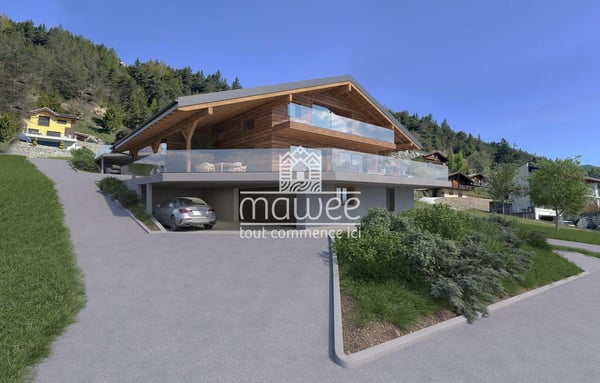 Magnifique appartement 1.5 pièces avec vue imprenable à Savièse 1