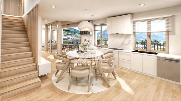 VOTRE DUPLEX AU DERNIER ETAGE A MARTIGNY 2