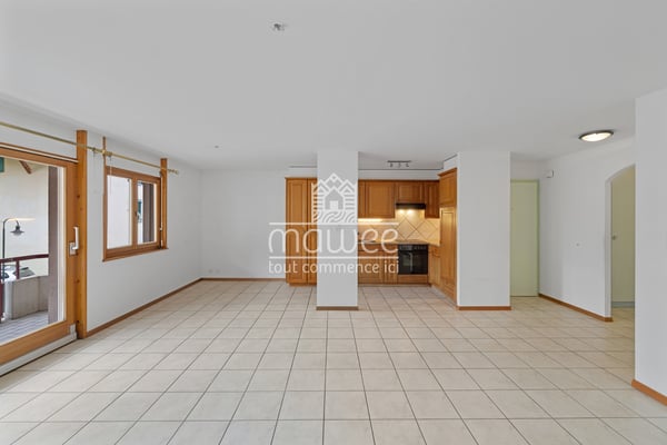 Appartement 1.5 pièces lumineux avec balcon et garage - cadre paisible 2