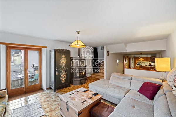 Authentique maison de village 1.5 pièces avec mezzanine 2