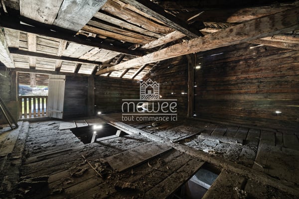 Maison de village de 2 pièces avec grange à rénover à Orsières ! 10