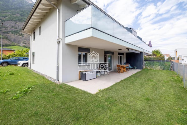 Charmant 3,5 pièces avec terrasse, jardin et deux places de parc 11