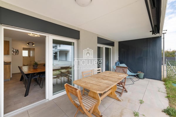 Charmant 3,5 pièces avec terrasse, jardin et deux places de parc 10