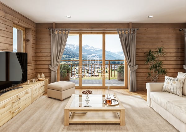 Chalet individuel neuf avec grand balcon et vue dégagée ! 7