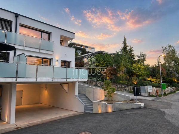 Villa MINERGIE d'exception avec vue panoramique, confort, modernité et autonomie énergétique
