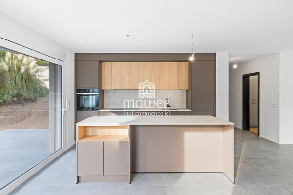 4.5 pièces neuf - Intimité, terrasse et jardin ! 8