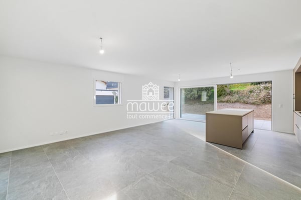4.5 pièces neuf - Intimité, terrasse et jardin ! 9