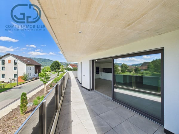 Appartement neuf de 1.5 pièces avec une grande terrasse - Haute performance énergétique 9