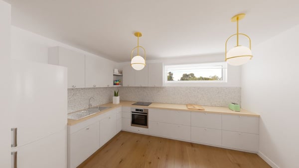 Appartement rénové de 3.5 pièces avec terrasse et espace extérieur privatif 2