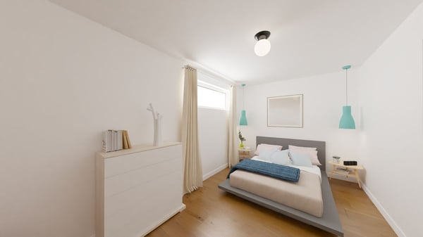 Appartement rénové de 3.5 pièces avec terrasse et espace extérieur privatif 3