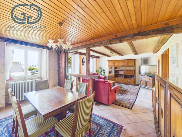 Maison contiguë de 5.5 pièces avec jardin, garage et beau potentiel 2