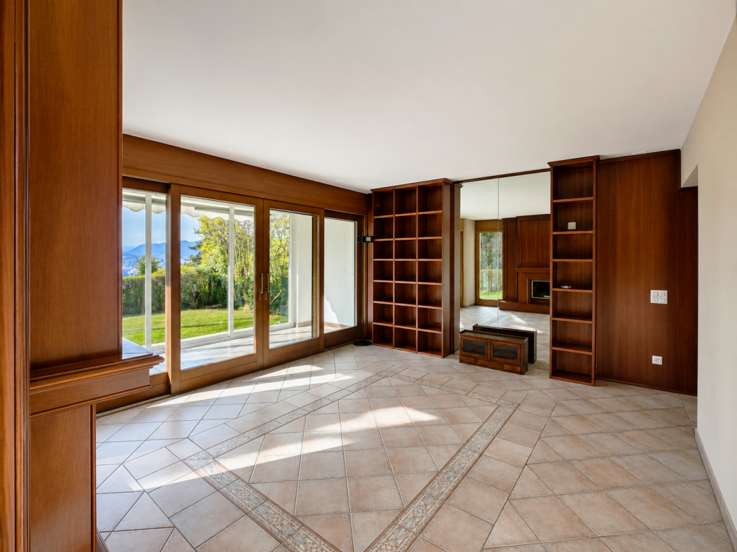 4.5 locali con vista lago e giardino