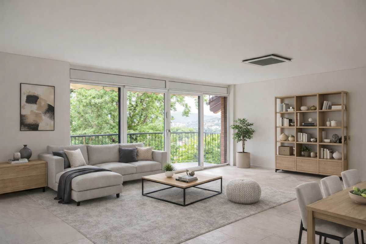 Modern 3.5-room apartment with a 40 m² hobby room