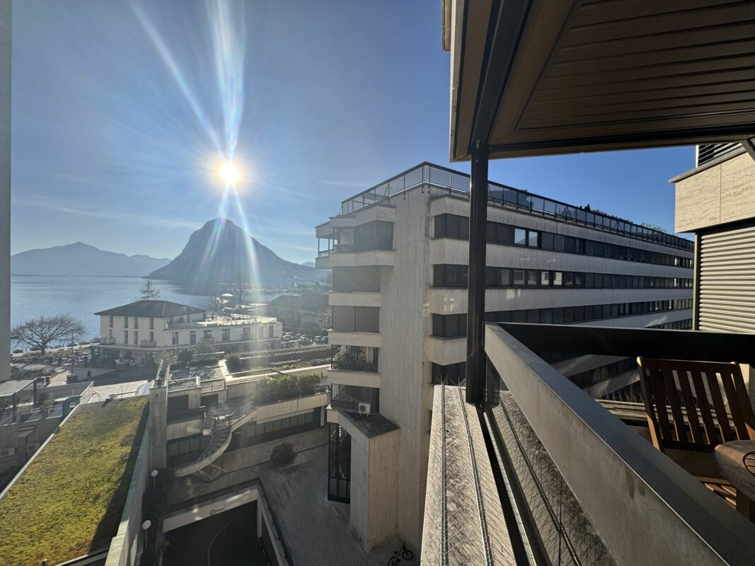 Stupendo 3,5 locali ammobiliato con vista lago