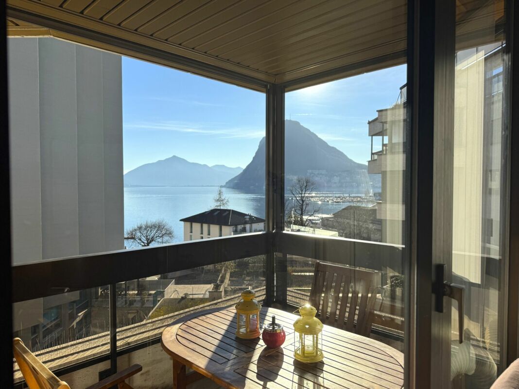 Stupendo 3,5 locali ammobiliato con vista lago