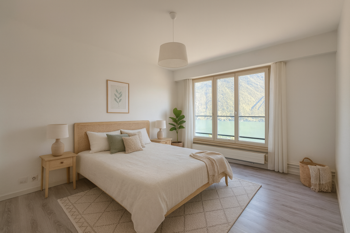 Terraced house with exceptional view