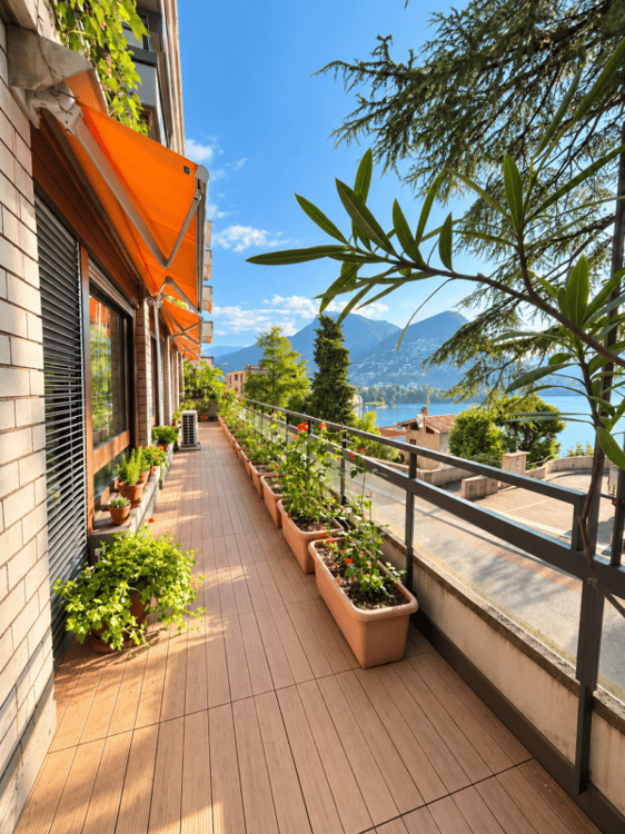 Splendido 2.5 in centro città con vista lago 1