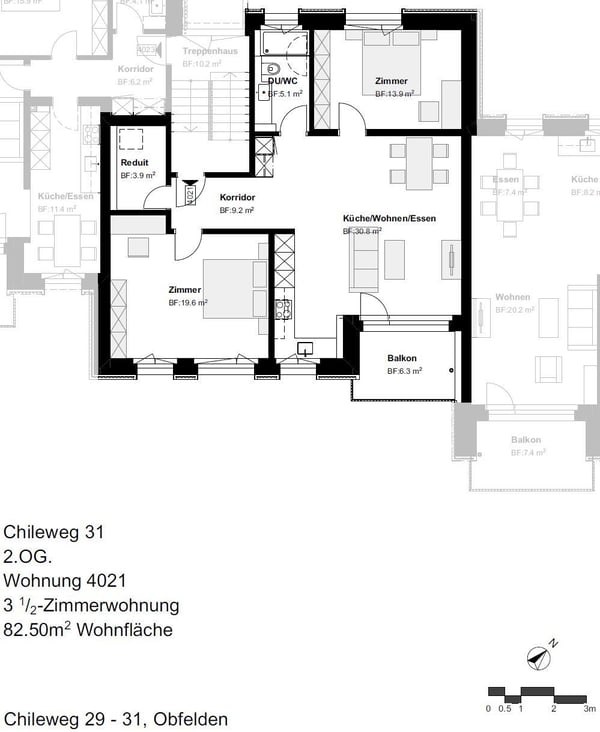 Moderne 3.5-Zimmerwohnung in Obfelden zu vermieten! 9