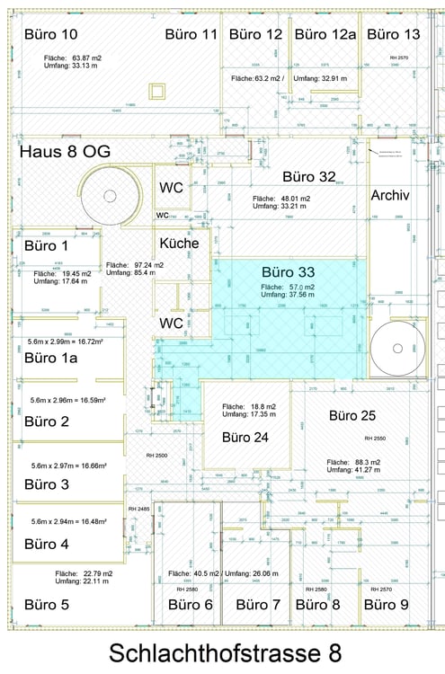 Helle Büro-/Ausstellungsfläche im 1. OG 6