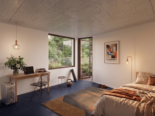 Moderne 1.5-Zimmer-Neubauwohnung mit Garten in Zürich-Affoltern 3