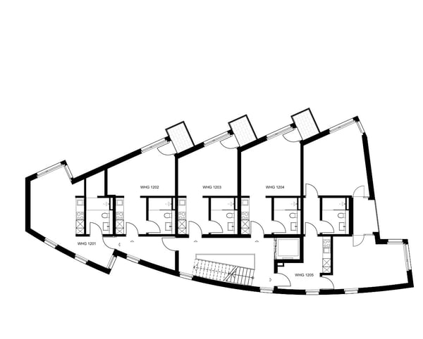 Erstbezug in Zürich moderne 1-Zimmer-Wohnung mit Balkon 2
