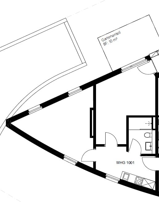 Erstbezug, moderne 1-Zimmer-Wohnung in Zürich mit Terasse 5