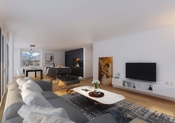 Helle 4.5-Zimmer-Wohnung mit Aussicht in Freienbach 2