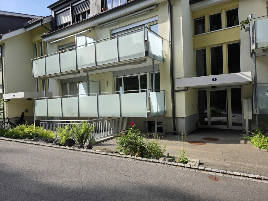 St. Georgen - Bach, ruhige Wohnung im Hochparterre