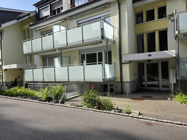 St. Georgen - Bach, ruhige Wohnung im Hochparterre