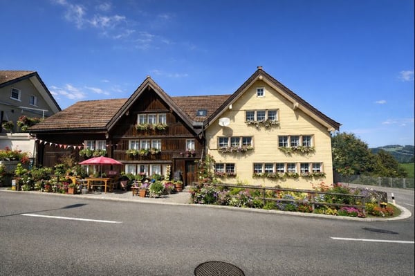 Herisau – Wohn- und Gewerbeobjekt: Zwei Häuser mit 3 Wohnungen 1