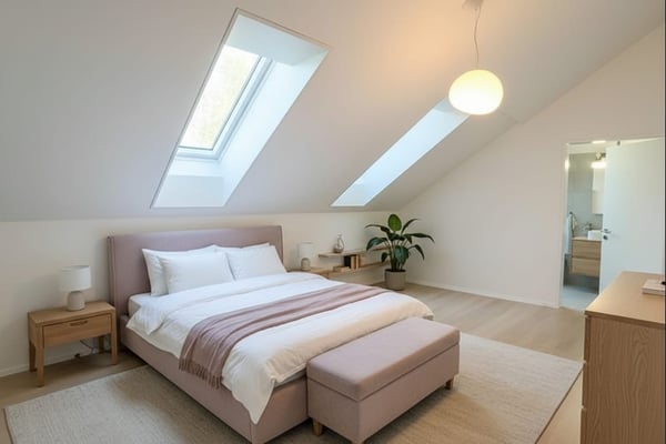 Lichtdurchflutete 3.5-Zimmer-Dachgeschossperle mit sensationeller Raumhöhe und Terrasse 3