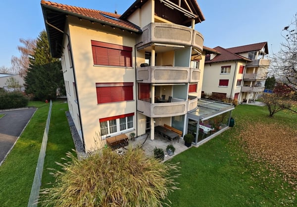 4.5-Zimmer Gartenwohnung mit grossem Sitzplatz - wohnen wie im Einfamilienhaus 1