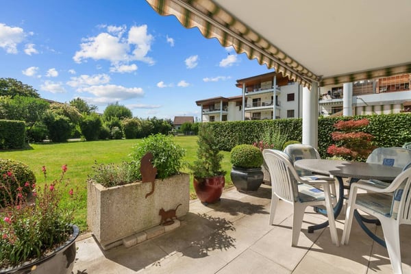 Ruhige Gartenwohnung mit unverbaubarer Freifläche und Tiefgaragenplatz 1