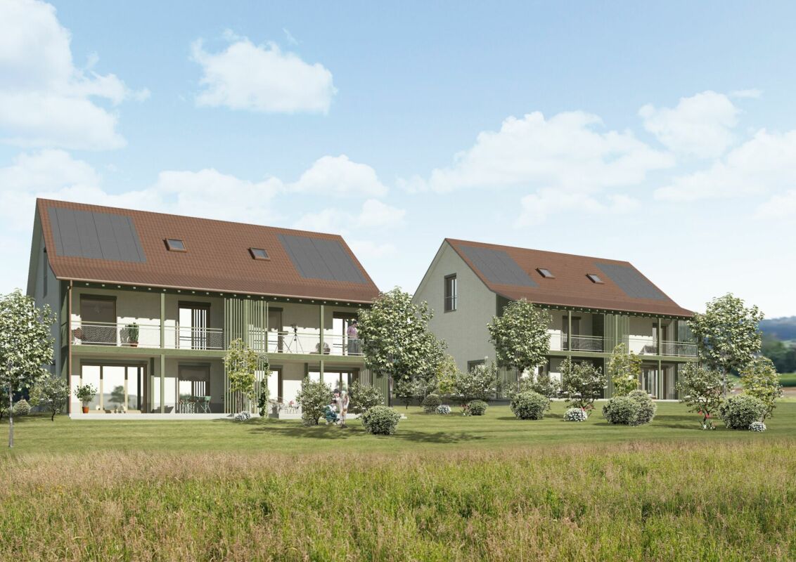 Grosszügige 7.5-Zimmer-Doppelhaushälfte mit Naturblick