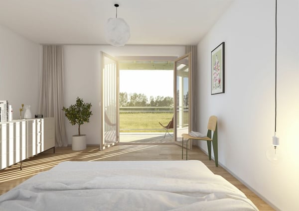 Grosszügige 2.5-Zimmer-Doppelhaushälfte mit Naturblick 4