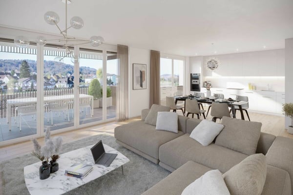 Sonnige 1.5-Zimmer Neubauwohnung in Stein am Rhein 3