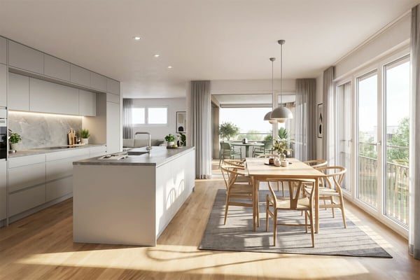 Wolkestei: 3.5-Zimmer-Wohnung im Herz der Rheinidylle