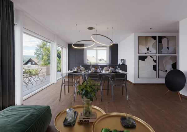 Exklusive 5.5-Zimmer Wohnung mit Blick auf den See 9
