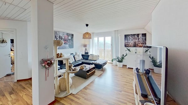 Panorama inklusive - Modernes Zweifamilienhaus mit Säntisblick 11