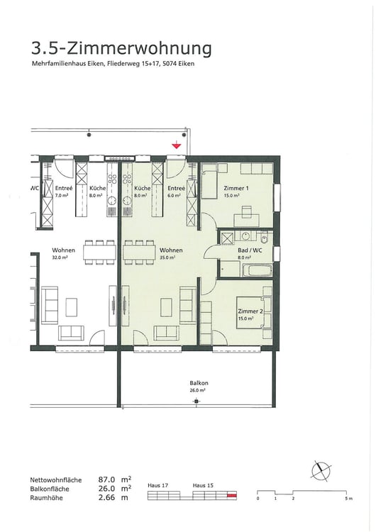 Grosszügige Wohnung in kinderfreundlicher Umgebung 8