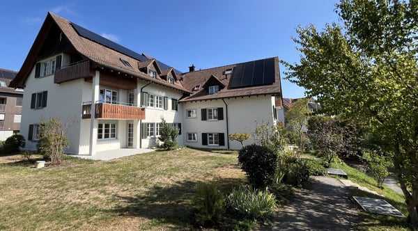 gemütliche Dachwohnung an idyllischer Lage in Dinhard 1